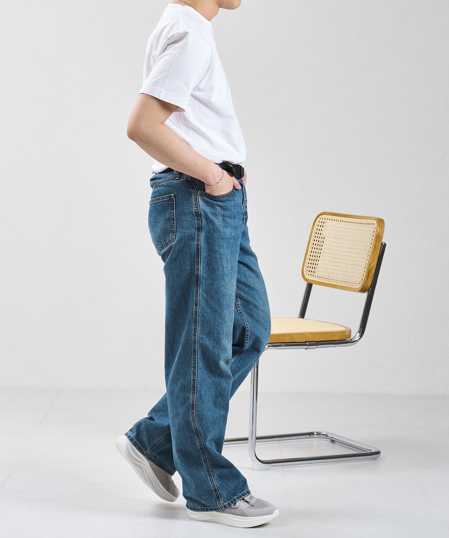 【MEN'S/瞬間フィット】ウエーブソールニットスニーカー/OT5704