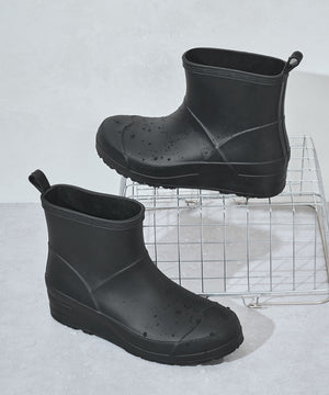 ウエッジソールレインブーツ/R-0024