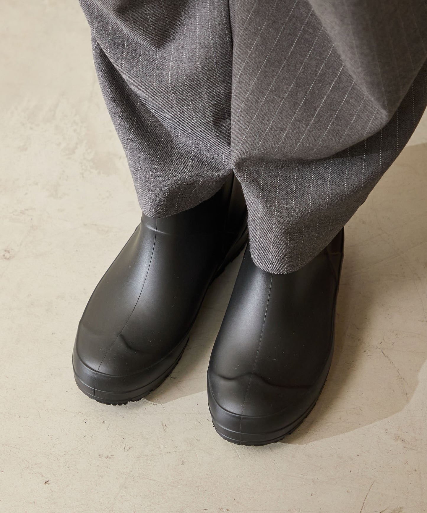 【WEB限定】ウエッジソールレインブーツ/R-0024