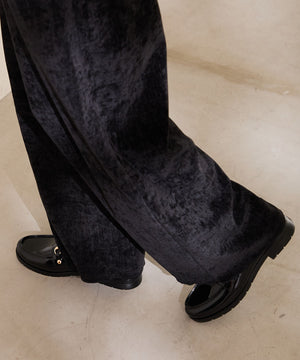 【新色追加】ビットモチーフPVCレインローファー/R-1021