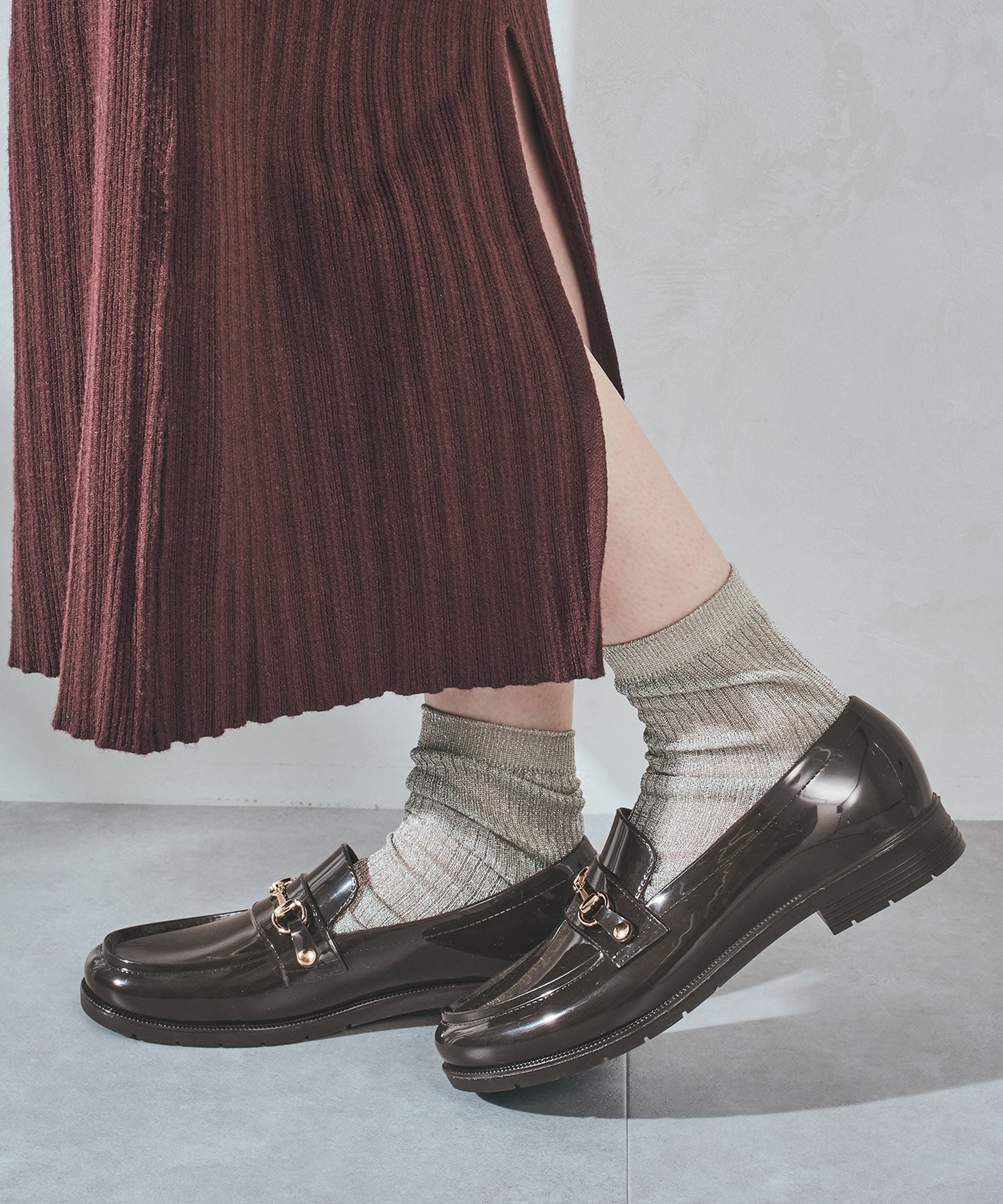 新色追加】ビットモチーフPVCレインローファー/R-1021 – ORIENTALTRAFFIC