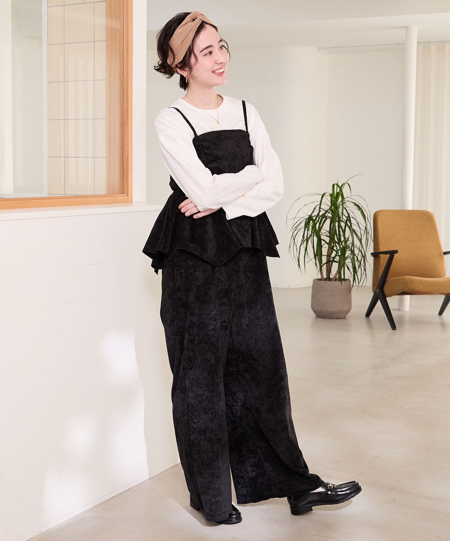 【新色追加】ビットモチーフPVCレインローファー/R-1021