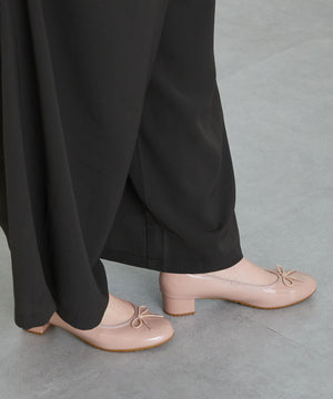 ラウンドトゥヒールレインパンプス/R-1023