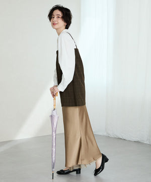 ラウンドトゥヒールレインパンプス/R-1023