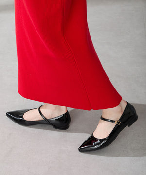 メリージェーンレインパンプス/R-1024