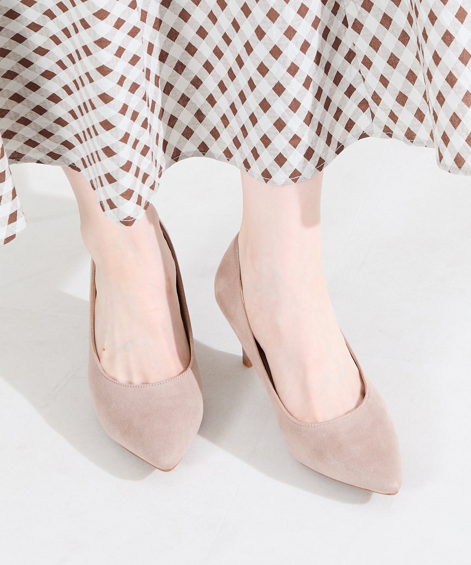 JandTパンプス WEB限定】【跳べるパンプス】ポインテッドトゥヒール/跳べるパンプス