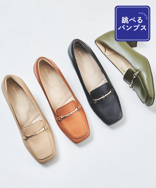 【WEB限定】【跳べるパンプス】ビットモチーフ/跳べるパンプスシリーズ累計150万足突破/R-3207