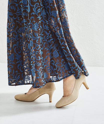 【跳べるパンプス】ラウンドトゥヒール/跳べるパンプスシリーズ累計150万足突破/R-3209