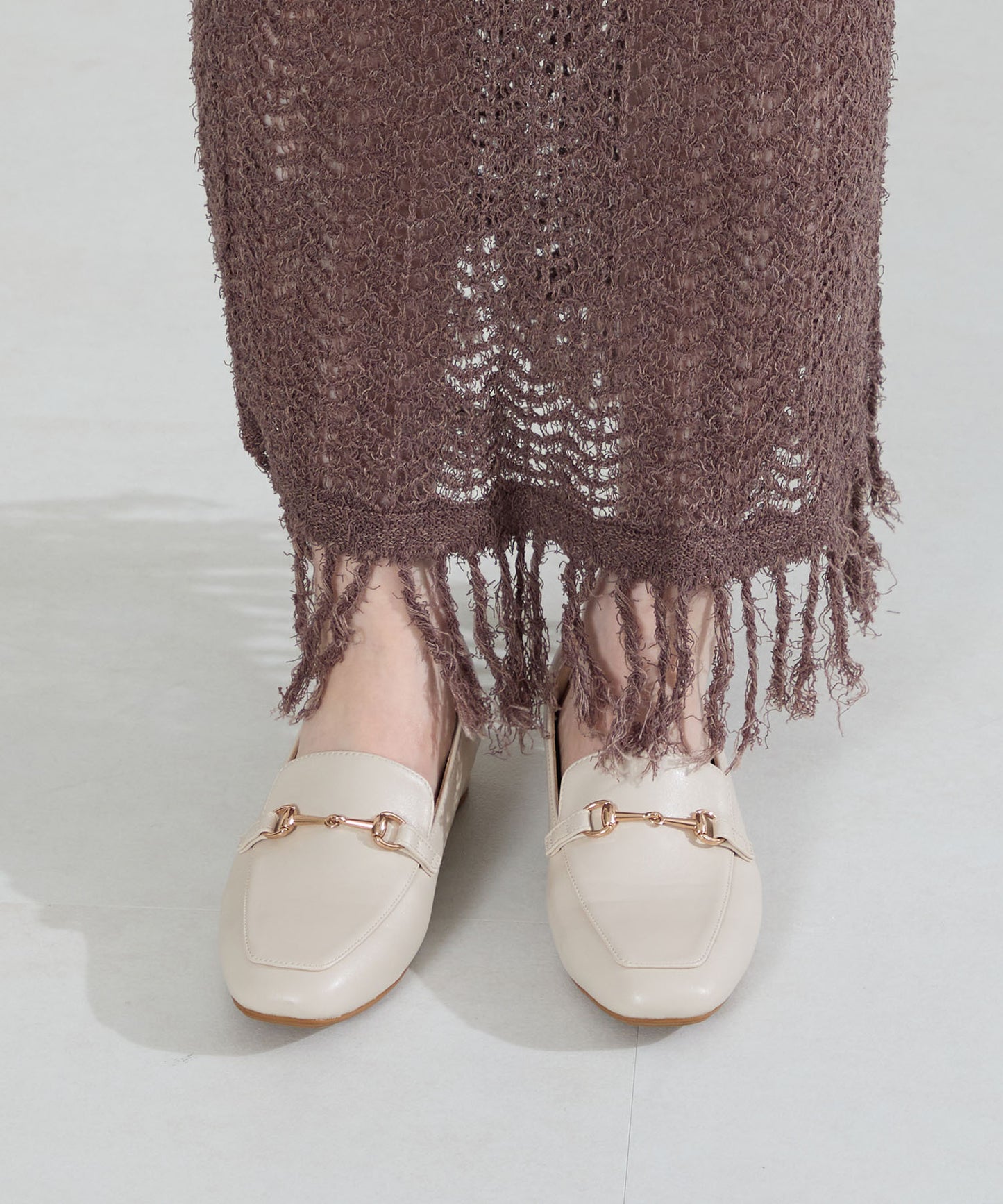 【跳べるパンプス】スクエアトゥビットモチーフローファー/跳べるパンプスシリーズ累計150万足突破/R-3210