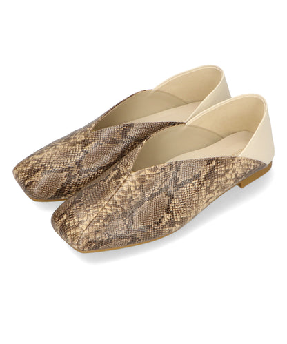 【跳べるパンプス】スクエアトゥバブーシュ/跳べるパンプスシリーズ累計150万足突破/R-3211