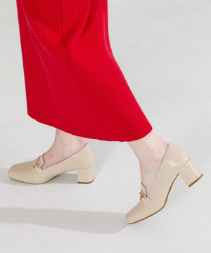 【跳べるパンプス】ビットヒールローファー/跳べるパンプスシリーズ累計150万足突破/R-3214