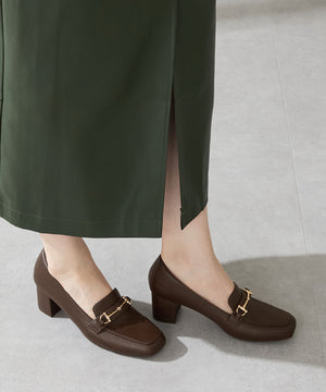 【跳べるパンプス】ビットヒールローファー/跳べるパンプスシリーズ累計150万足突破/R-3214