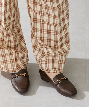 【跳べるパンプス】スクエアトゥビットモチーフローファー/跳べるパンプスシリーズ累計150万足突破/R-3210