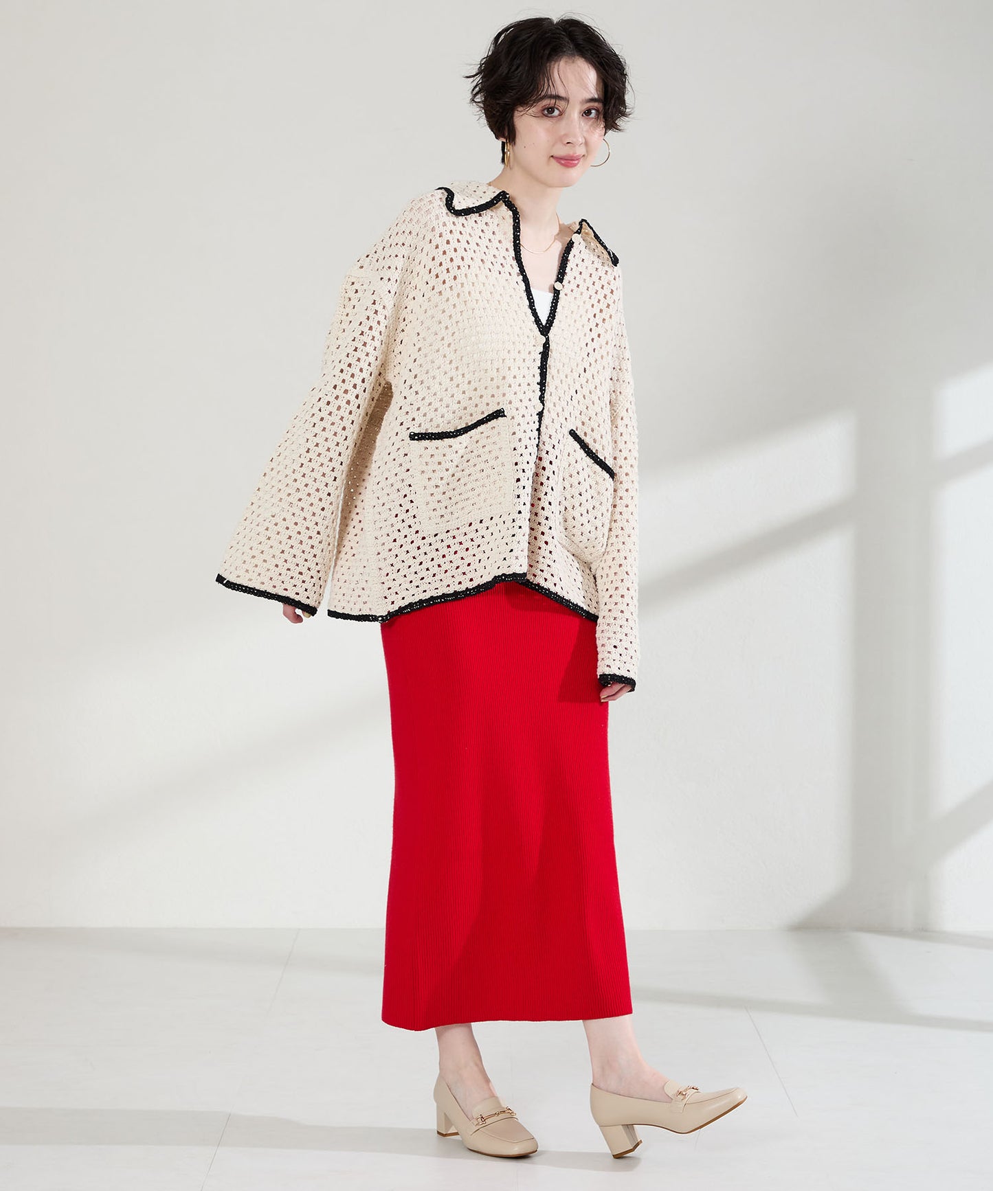 【跳べるパンプス】ビットヒールローファー/跳べるパンプスシリーズ累計150万足突破/R-3214