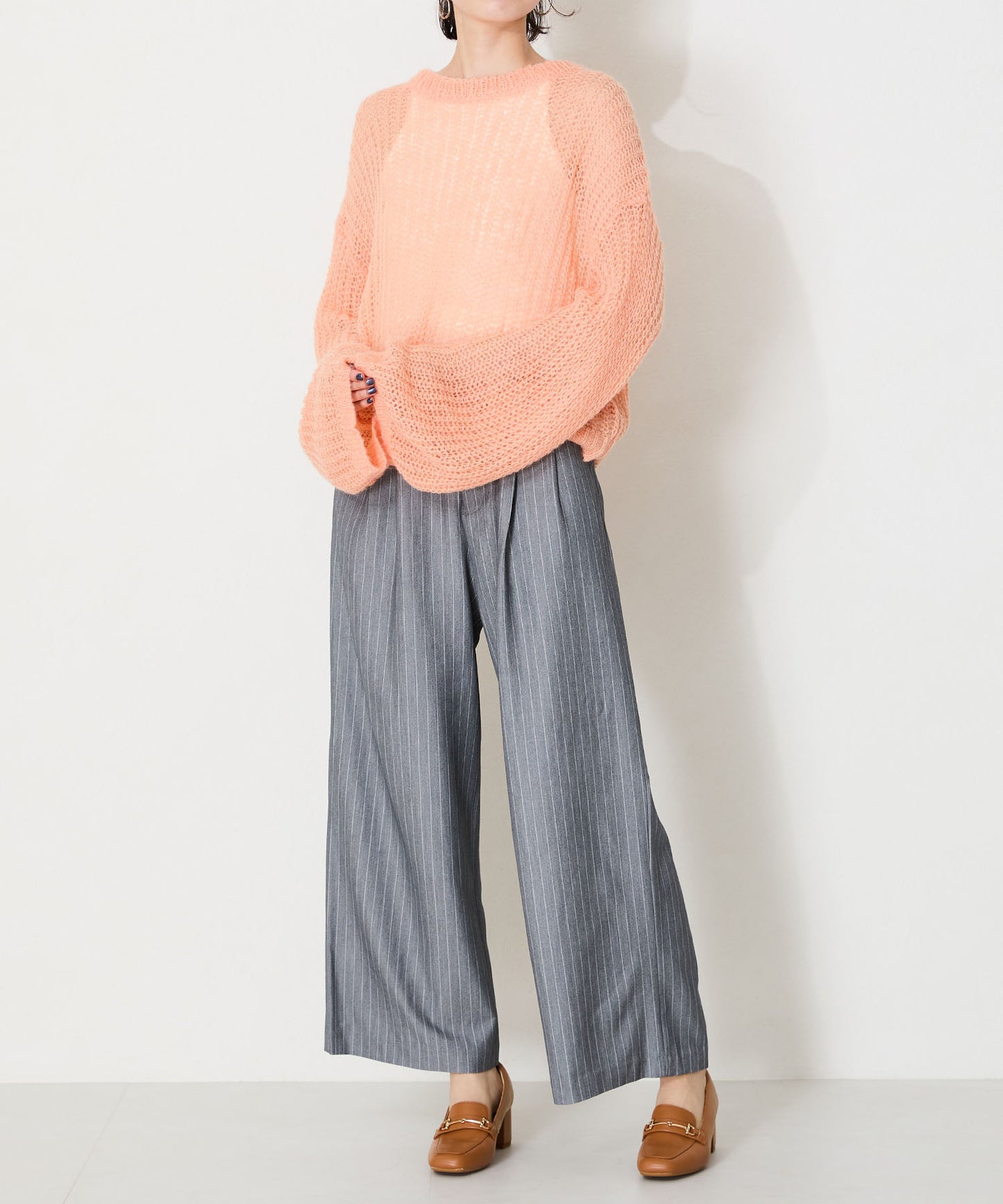 【跳べるパンプス】ビットヒールローファー/跳べるパンプスシリーズ累計150万足突破/R-3214