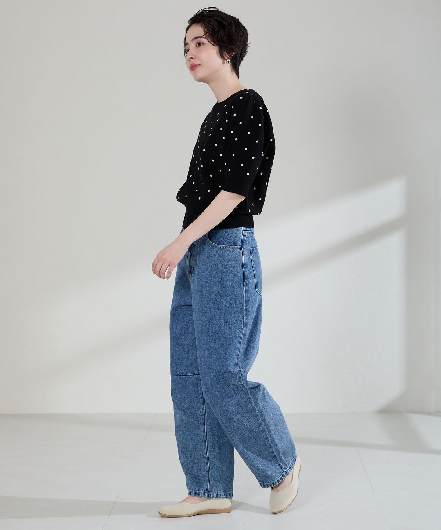 【跳べるパンプス】ニットパンプス/跳べるパンプスシリーズ累計150万足突破/R-3215