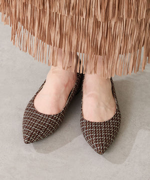 【跳べるパンプス】メタリックラインフラット/跳べるパンプスシリーズ累計150万足突破/R-3218