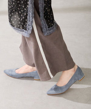 【跳べるパンプス】メタリックラインフラット/跳べるパンプスシリーズ累計150万足突破/R-3218