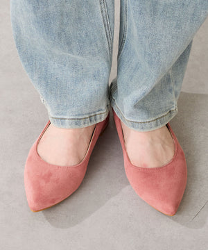 【跳べるパンプス】メタリックラインフラット/跳べるパンプスシリーズ累計150万足突破/R-3218