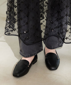 ゴールドモチーフオペラパンプス/R-4011