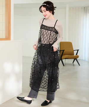 ゴールドモチーフオペラパンプス/R-4011