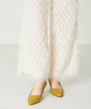 【跳べるパンプス/本革使用】ミドルヒールプレーンパンプス/R-6007