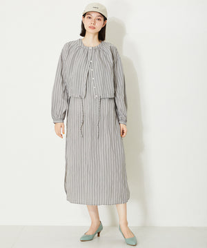 【跳べるパンプス/本革使用】ミドルヒールプレーンパンプス/R-6007