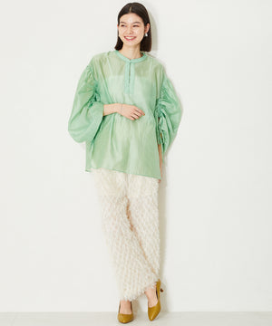 【跳べるパンプス/本革使用】ミドルヒールプレーンパンプス/R-6007